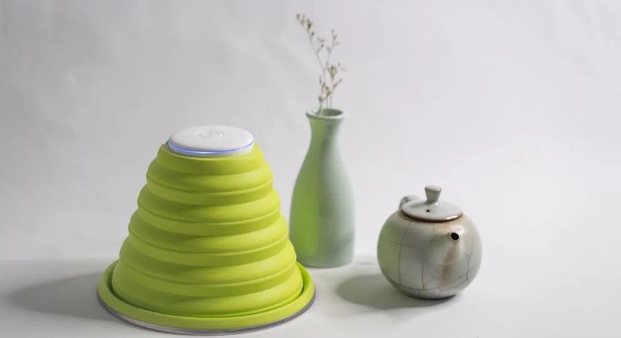 「设计解读」这款可折叠的便携消毒罩，究竟有多神奇？