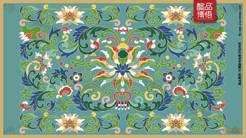 【中国纹样】缠枝纹 - 吉祥纹样,随时随地的祝福