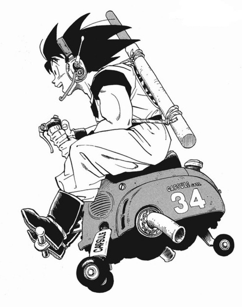 鸟山明七龙珠里的交通工具